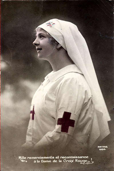 Serie Patrie N� 1004 - Mille remerciements et reconnaissance... - Editor AOE, Fran�a - Dim. 13,6x8,9 cm - Col. Am�lcar Monge da Silva