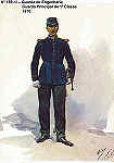 N� 159-18 - Guarda de Engenharia, Guarda Principal de 1� Classe, 1870 - Aguarela do Cor. Ribeiro Artur - Edi��o Jornal do 