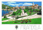N.� 2 - MIRANDELA PORTUGAL - Ed. FRANCISCO - M�S LDA tf. 4961155 AMADORA Editores e Artes Gr�ficas EXCLUSIVO LIVRARIA PAPELARIA LUSITANA E DO BAR ESPELHO DE �GUA - MIRANDELA - SD - Dim. 15x10,5 cm - Col. - Manuel B�ia (2002).
