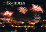 N.� C 5207 - MIRANDELA - PORTUGAL Vista nocturna - Ed. LIVRARIA-PAPELARIA LUSITANA Telef.:278262595 - MIRANDELA Foto ROLLEIFOTO EDIC *telem 966394951-912011565 *edi�@netvisao.pt - SD - Dim. 14,8x10,4 cm - Col. - Manuel B�ia (2010)