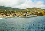 SN - Fragata Pero Escobar na Zona da Madeira - Ed. Armada Portuguesa - SD -Dim. 14,7x13 cm - Col. M�rio_Costa_Vieira (1973)
