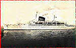 SN - Navio �ANTILLES�, Companhie G�n�rale Transatlantique - Editions ESTEL, Paris - Dim. 14x9 cm - Col. A. Monge da Silva (1952)