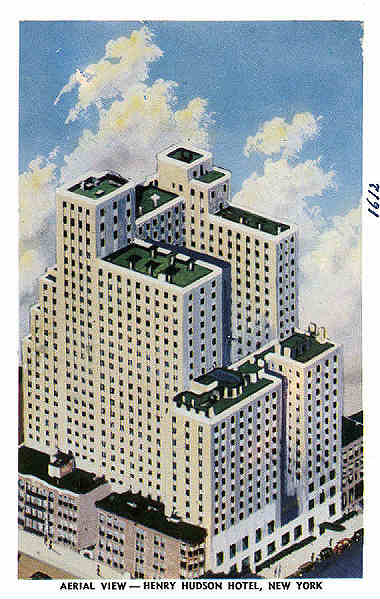 N� 25655 - Henry Hudson Hotel - Editor �The Dexter Press�, Pearl River - Dim. 13,9x8,9 cm - Col. A. Monge da Silva (cerca de 1950)