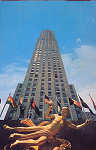 SN - RCA Building - Editor �Braunstein�s Greeting Card Co.�, New York - Circulado em 1973 - Dim. 13,9x8,9 cm - Col. A. Monge da Silva