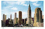 P 111 - New York City; c.1950 - Midtown Skyscrapers - Editor �The American News Co�, New York - Dim. 15,3x10,2 cm - Col. A. Monge da Silva (cerca de 1950)