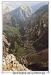 SN - Picos da Europa. Desfiladero de la Hermida. Em primer termino la Hermida - Ediciones Sandi, Potes - Dim. 15x10,4 cm - Col. Am�lcar Monge da Silva (1992)