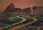 N� 82 - Crep�sculo no aterro do Flamengo - Dim. 14,8x10,4 cm - Editora Mercator, S Paulo - Usado em 1974 -  Col. A. Monge da Silva (1969)