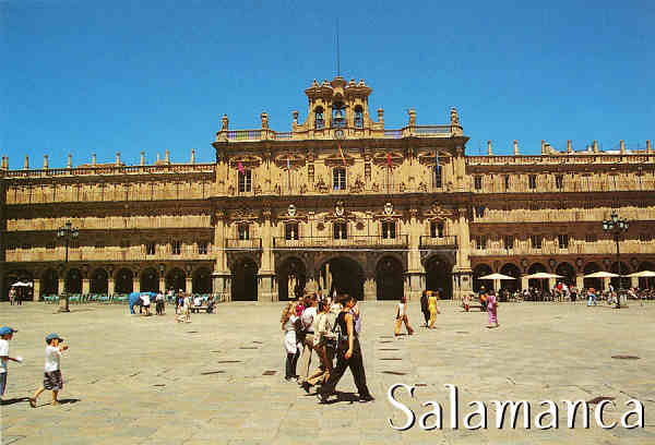N� 161 - Salamanca. Plaza Mayor - Ed. Arribas - Dim. 14,3x10 cm - Col. M�rio Silva