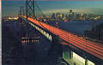 N� 5P97159 - San Francisco - Oakland Bay Bridge (4) - Editor Smith Novelty Co, San Francisco - Dim. 14x9 cm - Col. Am�lcar Monge da Silva (- Adquirido em 1979)