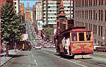 N� C16624 - San Francisco - Cable Car (1) - Editor Smith Novelty Co, San Francisco - Dim. 14x9 cm - Col. Am�lcar Monge da Silva (- Adquirido em 1979)