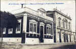 SN - SANTAR�M. Banco de Portugal e Teatro Rosa Damasceno - Edicao Luiz Filipe Baptista & Cia - Dim. 14,2x9,2 cm - Col. A. Monge da Silva (1930)