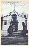 N� 07 - SAO BARTOLOMEU DE MESSINES. Fachada da Igreja Paroquial onde Jo�o de Deus foi Baptizado - Editor n�o indicado impresso na B�lgica - Dim. 14x9 cm - Col. A. Monge da Silva (1930)