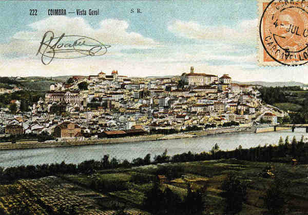 Postal 21 - 1907 Colec��o Selos e Postais de Portugal. Tr�s s�culos de Hist�ria Dim. 14x9,7cm. Col. Carlos Alberto Silva Sousa