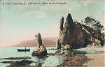 N� 1051 - Praia da Maria Esguelha - Editor desc. - Dim. 140x90 mm - Col. A. Monge da Silva (anterior a 1910)