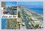 Ref. 50 - Costa del Sol Playas de Torremolinos - Ed. Almacenes Regalosol Andaluzia S.L. - Dim. 15x10,5 cm. - Col. M�rio Silva
