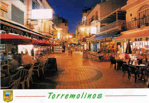 Ref. 85 - Torremolinos - Costa del Sol Aallen San Miguel  - Foto Xavier Dur�n - Ed. L. Dominguez Dim.14,8x10,3 cm - Col. M�rio Silva