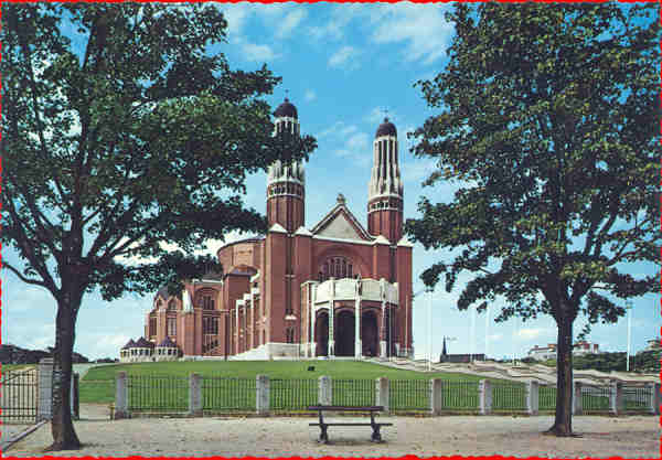 Serie 922-38 - Bas�lica do Sagrado Cora��o - Dim. 14,5x10,1 cm - Edi��o Kruger - Dim. 14,5x10,1 cm - Col. A. Monge da Silva (c. 1967)