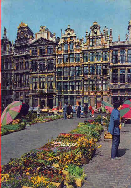 N� 070 - Recanto da Grand Place - Edi��o JC - Dim. 14,5x10,1 cm - Col. A. Monge da Silva (c. 1968)