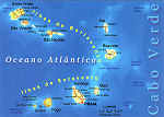 SN - Mapa - CV Arquip�lago de Cabo Verde - Ed. Informa��o Tur�stica - Lucete Fortes - Mindelo - Cabo Verde - tel. +2382324267 www.bela-vista.net Cartografia: Dr. Pitt Reitmaier - SD - Dim. 14,8x10,5 cm - col. Manuel B�ia (2011)