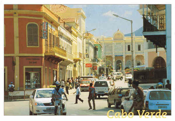 N.� 82 - Imagens de Cabo Verde. Ilha de S. Vicente, Mindelo - Ed. SODADE * Berlin - St� Maria * sodade@t-online.de Foto: Marit Roloff Atanazio - SD - Dim. 16,2x11,4 cm - Col. Manuel B�ia (2011)