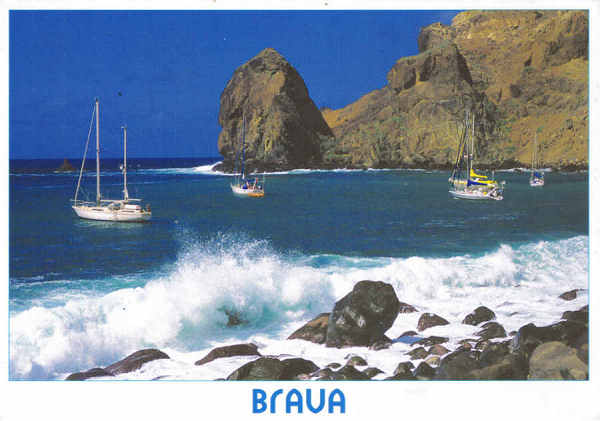 N� 17 - CABO VERDE - Faj� d'�gua, Ilha da Brava - Ed. Exclusiva dos Correios de Cabo Verde Foto: Marit Roloff Atanazio - SD - Dim. 17x11,4 cm - Col. Manuel B�ia (2011)