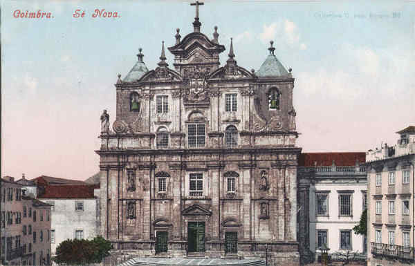 Col. C, 36 - S� Nova - Pap. Borges, Coimbra - Dim. 132x85 mm - Col. A. Monge da Silva (cerca de 1905)