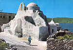 T 73 -  Ilha de Myconos, Igreja da Sta Maura - Edi��o �Ger. Loucatos�, Athens - Dim. 15x10,4 cm - Col. A. Monge da Silva (c. 1971)