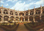 F-431 - LISBOA. Claustro dos Jer�nimos - Ed. Iberex, Lisboa - SD - Dim. 104x148 mm- Col. Gra�a Maia