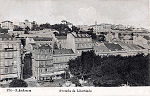 N� 374 - Avenida da Liberdade - Edi��o Rocha, Lisboa - Dim. 138x90 mm - Col. A. Monge da Silva (cerca de 1910)