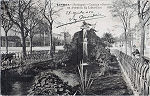 N� 657 - Cascada "Douro" na Avenida da Liberdade - Edi��o Martins & Silva, Pra�a Luis de Cam�es 35, Lisboa - Dim. 137x88 mm - Carimbo Postal 04SET1912- Col. A. Monge da Silva (anterior a 1910)