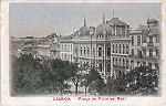 S/N - Pra�a do Principe Real - Edi��o B.T. A Trinacria, Lisboa - Dim. 140x88 mm - Col. A. Monge da Silva (cerca de 1905)