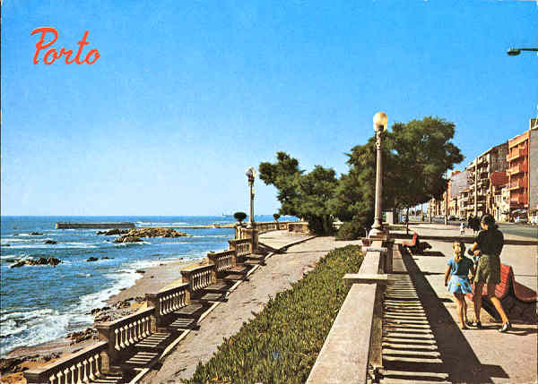 Ref 85/375 - PORTO - Foz do Douro - Ed. G�tica, Porto, Rua N. Sr� de F�tma, 298, Tel. 66347 - SD - Dim. 103x146 mm - Col. Gra�a Maia