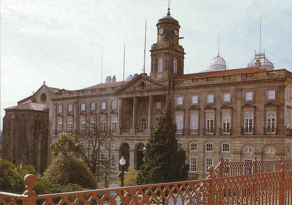 SN - Pal�cio da Associa��o Comercial do Porto  Ed. da Associa��o Comercial do Porto - SD - Dim. 104x149 mm - Col. Gra�a Maia