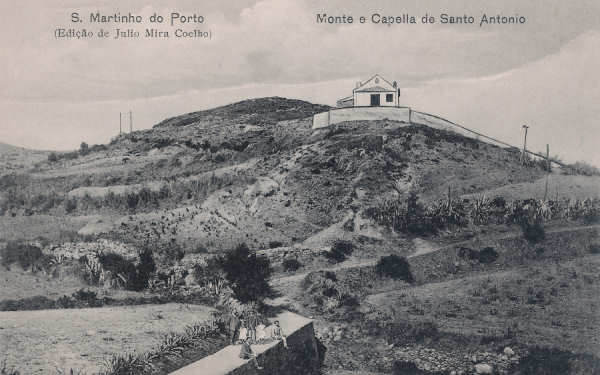 SN - Portugal. S. Martinho Porto - Monte e Capella de Santo Ant�nio - Editor Julio Mira Coelho - Dim. 9x14 cm. - Col. M. Chaby
