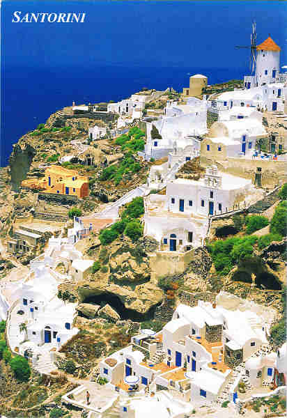 S 116 - Gr�cia. SANTORINI - Ed. I. MATHIOULAKIS & Co. 1. Andromedas str., 162 31 Vyronas Athens - Greece - tel. 210 7661351 - SD - Dim. 11x16 cm - Col. F�tima B�ia (2007)