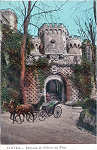 SN - Entrada do Palacio da Pena (2) - Edi��o da Tabacaria Ingleza - Dim. 140x90 mm - Carimbo Postal 08OUT1912 - Col. A. Monge da Silva (anterior a 1910)