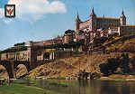 N� 46 - Toledo. Vista del Alc�zar - Ed. Dominguez, Madrid - Dim. ??x?? mm - Col.Am�lcar Monge da Silva (c. 1965)