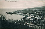 SN - Porto Pim na Horta - Registado "J.Goulart", Fayal, A�ores (Em carimbo branco) - Dim. 140x90 mm - Col. A. Monge da Silva (c. 1910)