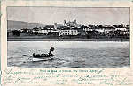 SN - Areal da Praia da Victoria - Edi��o da Loja do Buraco - Dim. 143x94 mm - Carimbo Postal 17JUL1906- Col. A. Monge da Silva (c. 1905)