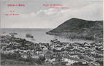 N� 6 - Angra do Heroismo, Cidade e Bahia - Edi��o da Loja do Buraco - Dim. 136x90 mm - Col. A. Monge da Silva (anterior a 1910)