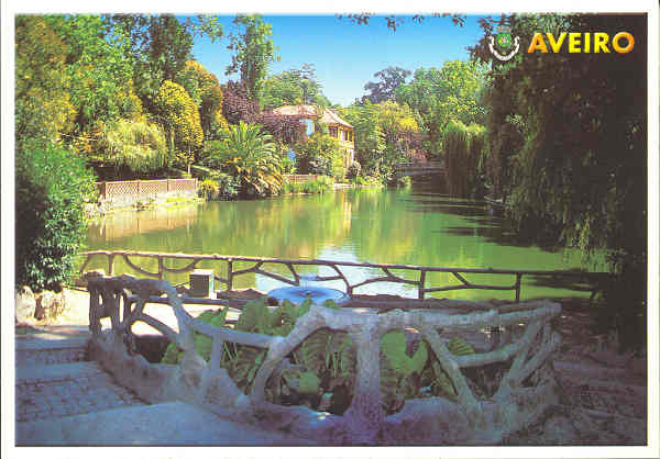 AVR-0003 - Aveiro. Parque Municipal Infante D. Pedro. Costa de Prata. Portugal - Ed. Grafipost, Filial Loul� - SD - Dim. 105x150 mm - Col. Gra�a Maia