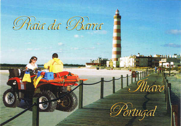 PB.06 - Farol da Barra. �lhavo - Portugal - Ed. info@papyrus.com.pt fotografia: Oswaldo Santos, 2009 - Dim. 15x10,5 cm - Col. Manuel B�ia (2013)