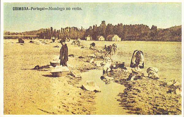 N.� 4 - Mondego no Ver�o - COIMBRA - Ed. An�nima (cerca de 2012) - Dim. 140x90 mm - Col. �nio Semedo