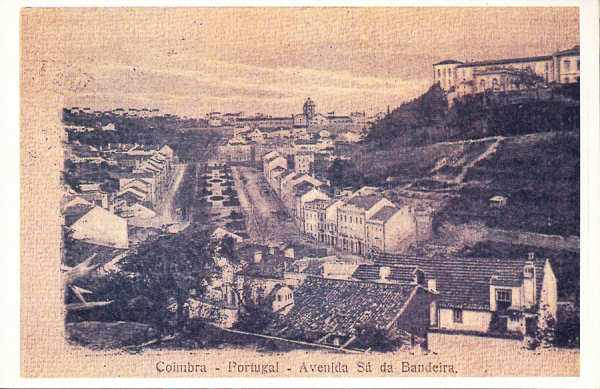 N.� 27 - Avenida S� da Bandeira - COIMBRA - Ed. An�nima (cerca de 2012) - Dim. 140x90 mm - Col. �nio Semedo