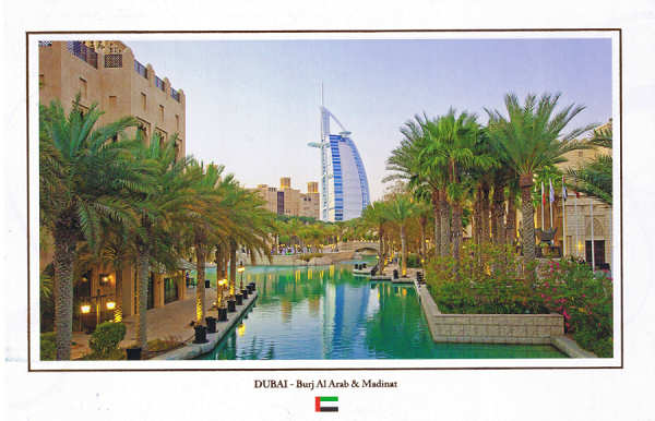 SN - DUBAI - Burj Al Arab & Madinat - Ed. Middle East Vision WWW.MIDDLE-EAST-VISIN.COM BY NICOLE LUETECKE - 2011 Dim. 17,5x11,5 cm - Col. F�tima M. B�ia (2012).