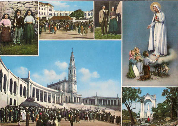 N� 52 - F�tima - Edicao fotocolor (cerca de 1965) - Dim. 15x10 cm - Col. Ana Maria Silva