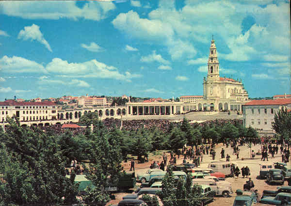 N� 1114 - F�TIMA. Dia de peregrina��o - Ed. Maur�cio, F�tima - SD - Dim. 106x150 mm - Circulado em 20-9-1970 - Col. Gra�a Maia