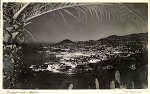 SN - Funchal � Noite - Madeira - Ed. Foto Figueiras (papel fotogr�fico Gevaert) - SD - Dim. 86x137 mm - Col. �nio Semedo