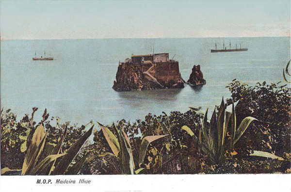 SN - Madeira, Ilh�u - Editor M.P.O. - Dim. 140x93 mm - Col. A. Monge da Silva (c.1910)