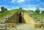 N.� 16 - Gr�cia MICENAS. Vista da entrada do "Tesouro de Atreu". - Ed. Th. VOUTSAS & Co. 71, 17 November str., 155 62 - Holargos Tel.: 210 65 48 120 - Athens - Greece, 2007 - Dim. 14,9x10,2 cm - Col. F�tima B�ia (2007)